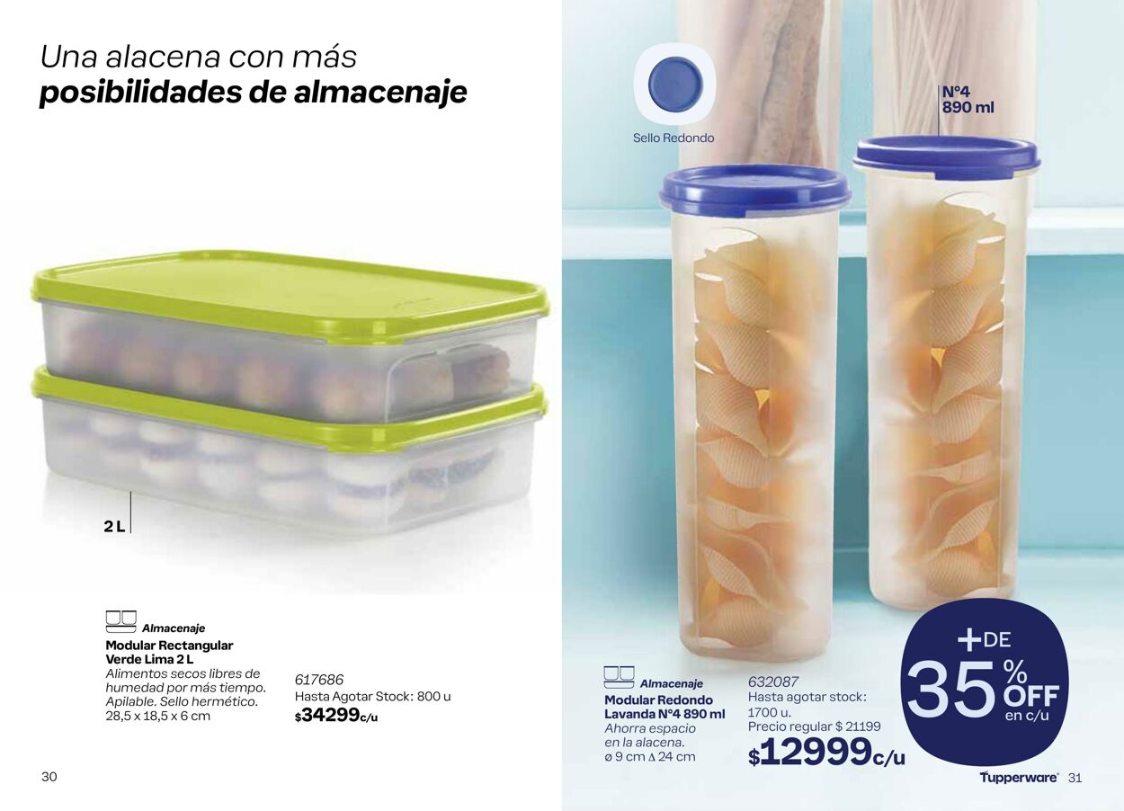 Folleto Tupperware 01.07.2024 - 31.07.2024