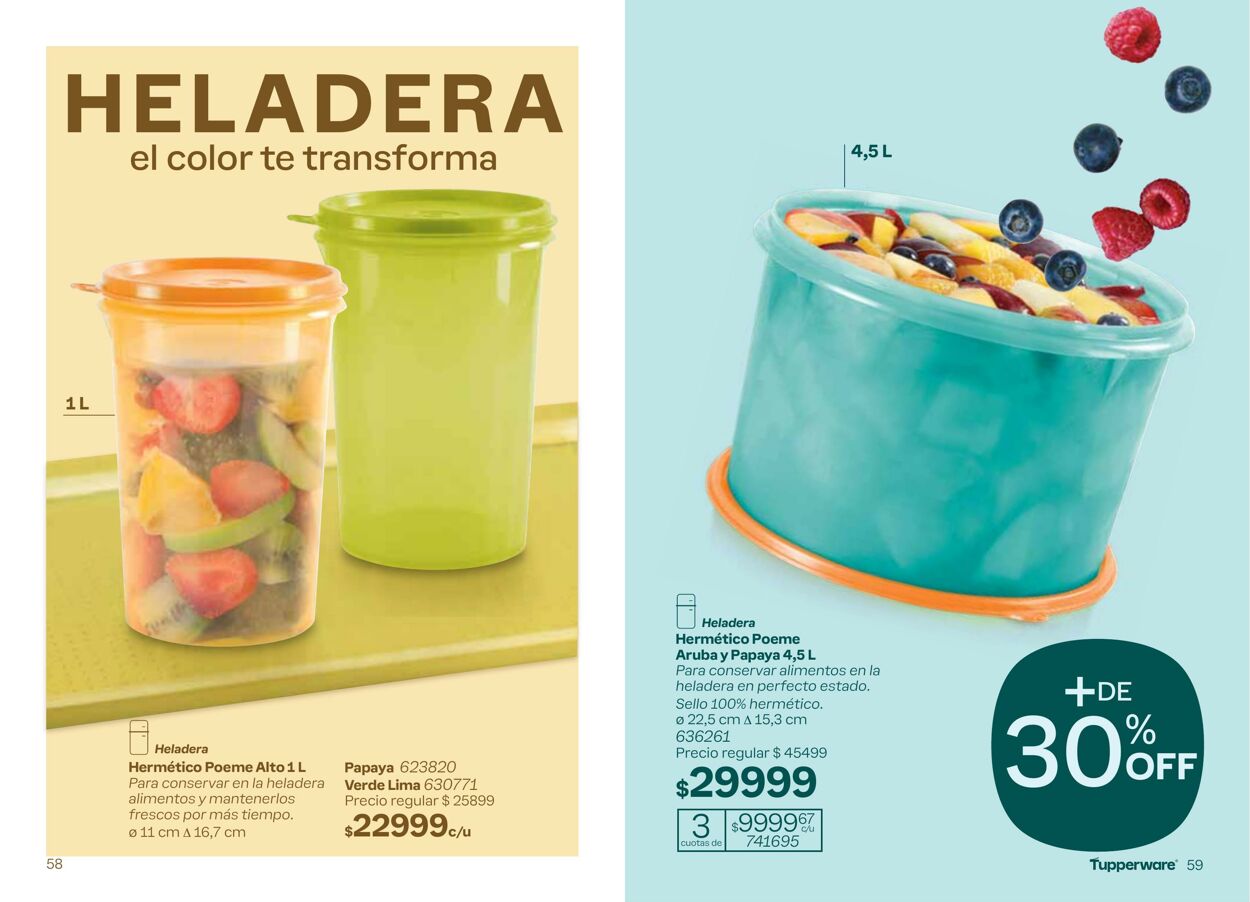 Folleto Tupperware 01.07.2024 - 31.07.2024