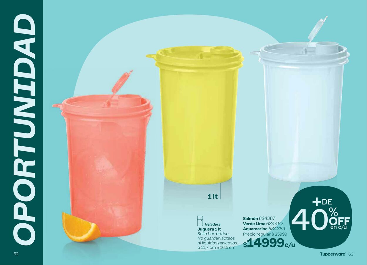 Folleto Tupperware 01.07.2024 - 31.07.2024