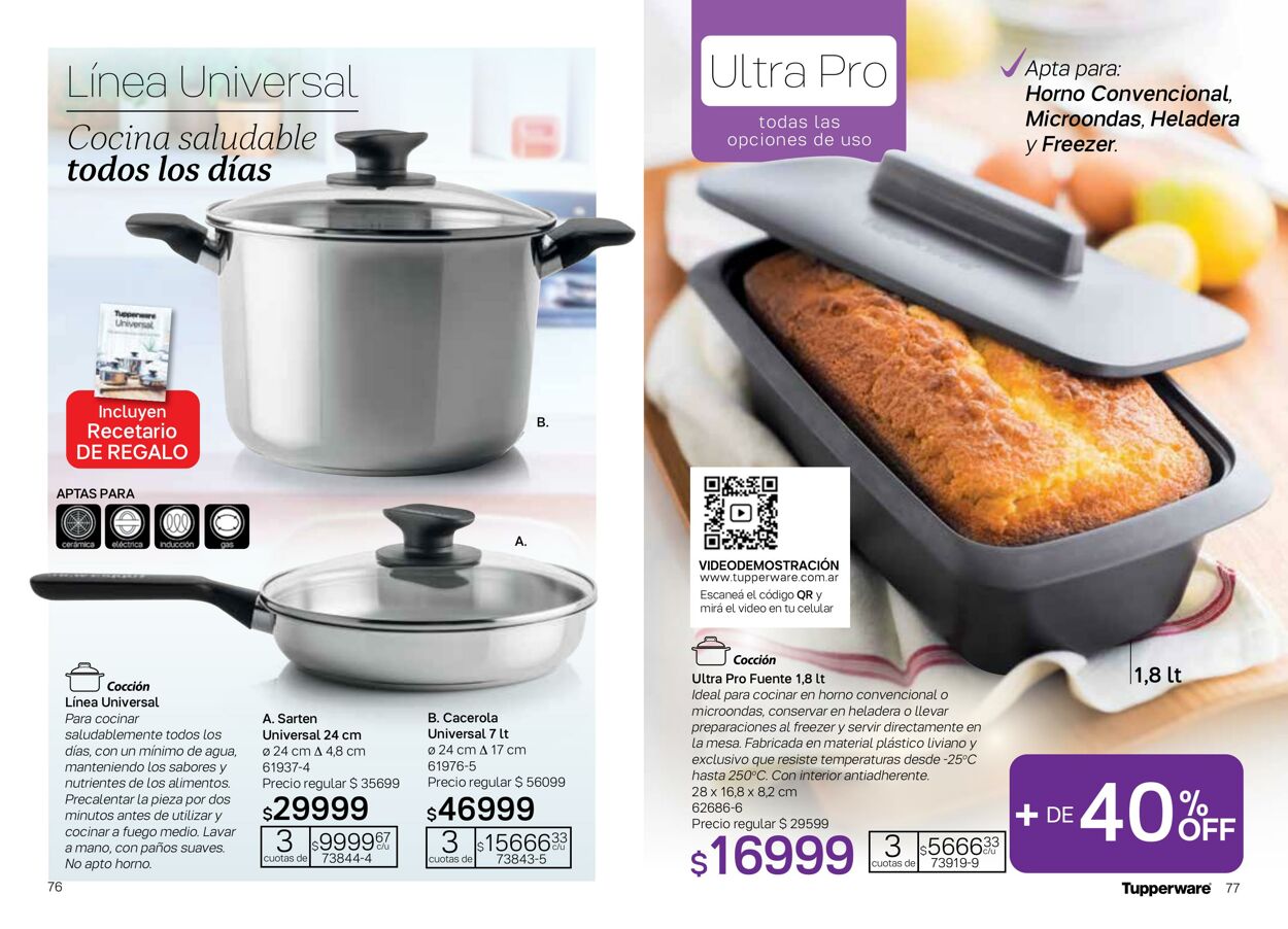 Folleto Tupperware 25.11.2022 - 31.01.2023