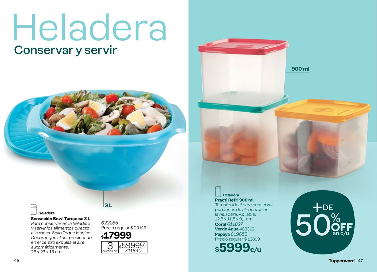 Folleto Tupperware 08.04.2024 - 30.04.2024