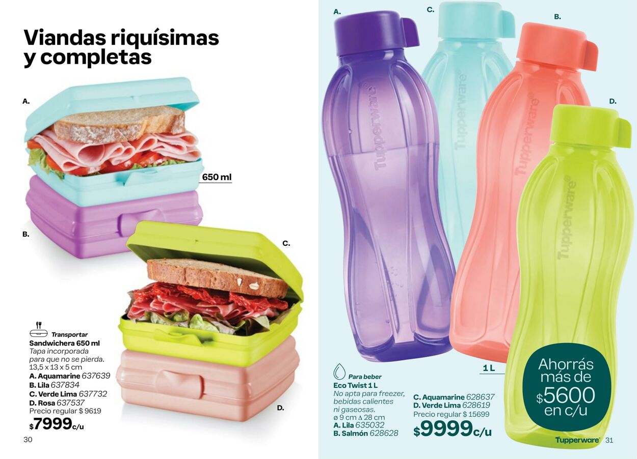 Folleto Tupperware 08.04.2024 - 30.04.2024