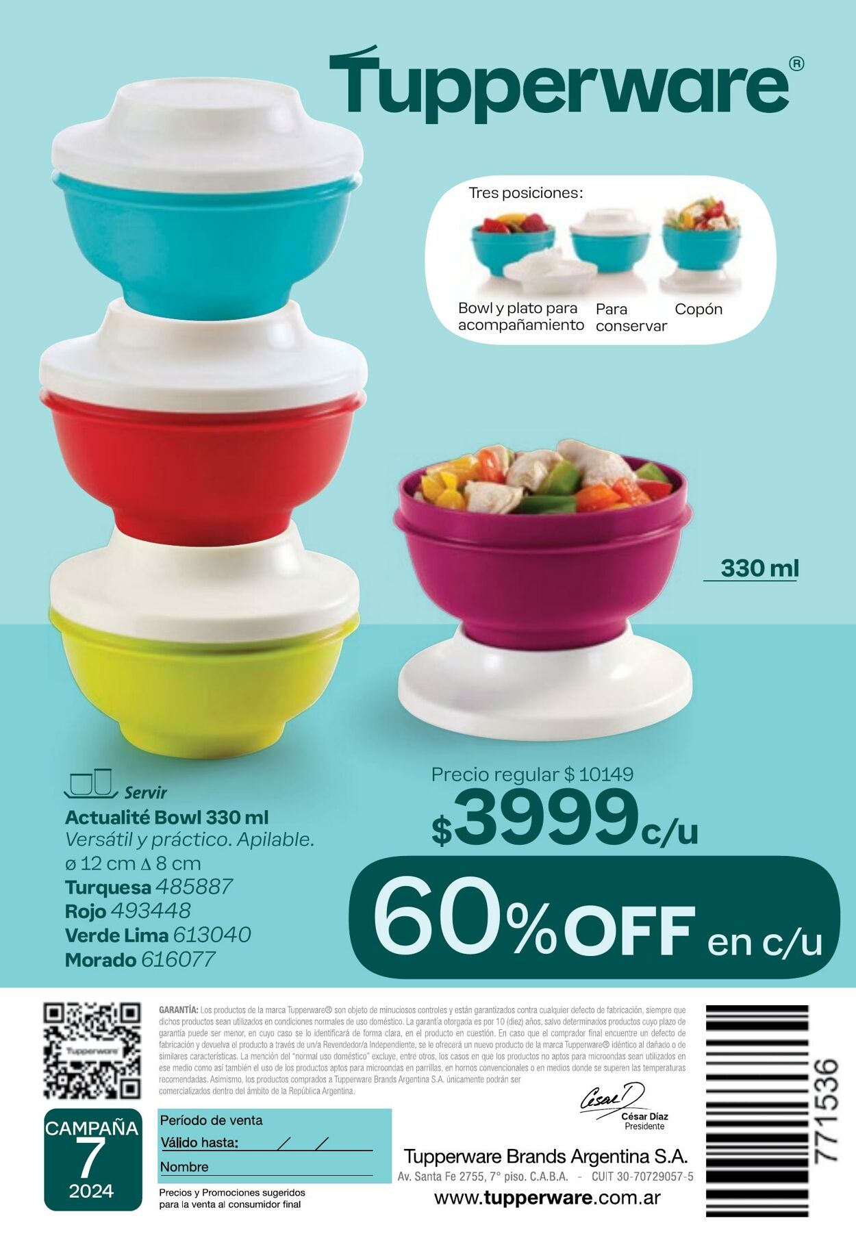 Folleto Tupperware 08.04.2024 - 30.04.2024