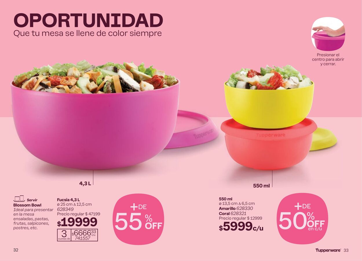 Folleto Tupperware 08.04.2024 - 30.04.2024