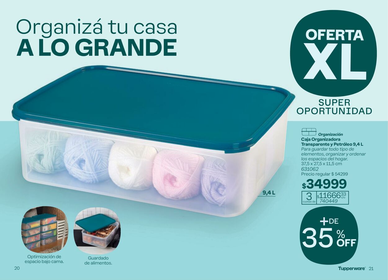 Folleto Tupperware 08.04.2024 - 30.04.2024