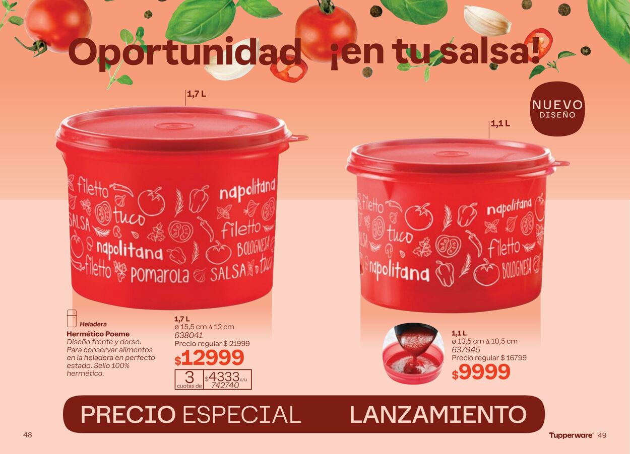 Folleto Tupperware 08.04.2024 - 30.04.2024