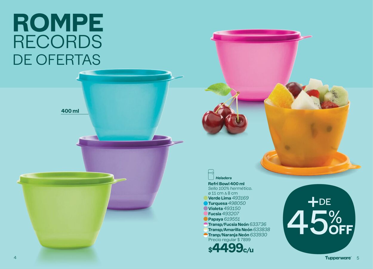 Folleto Tupperware 08.04.2024 - 30.04.2024