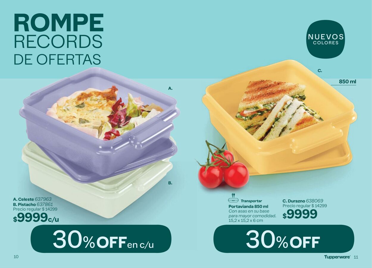 Folleto Tupperware 08.04.2024 - 30.04.2024