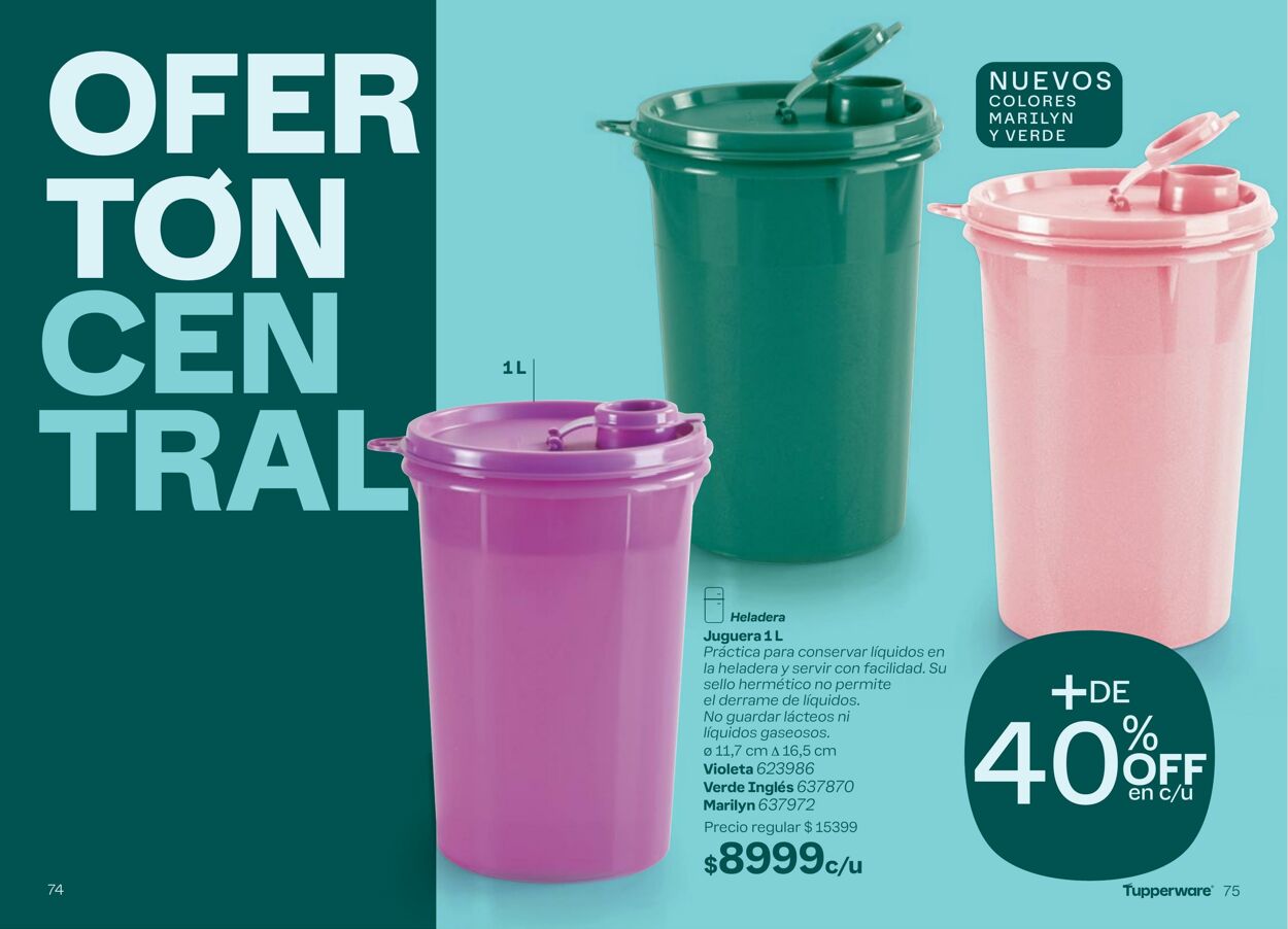 Folleto Tupperware 08.04.2024 - 30.04.2024