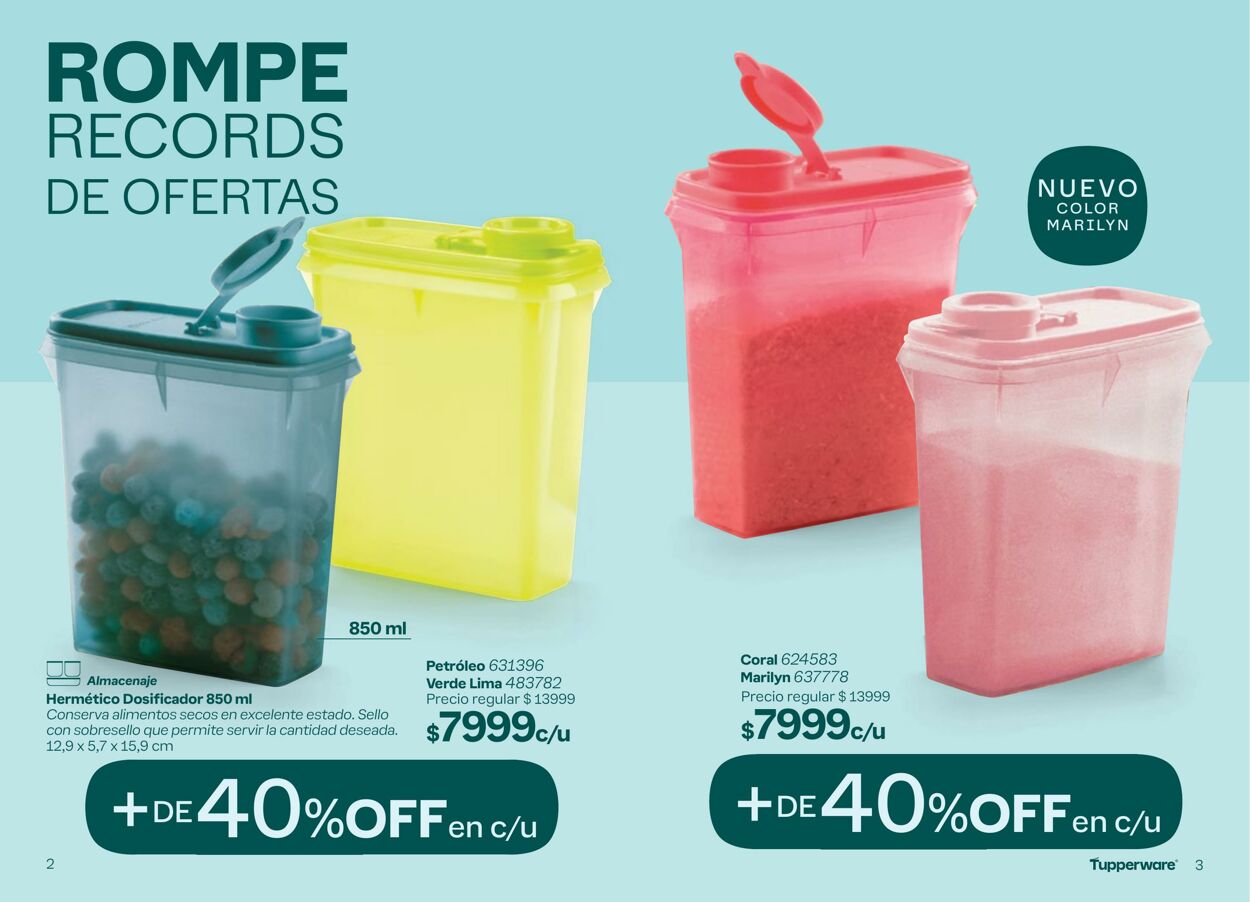 Folleto Tupperware 08.04.2024 - 30.04.2024