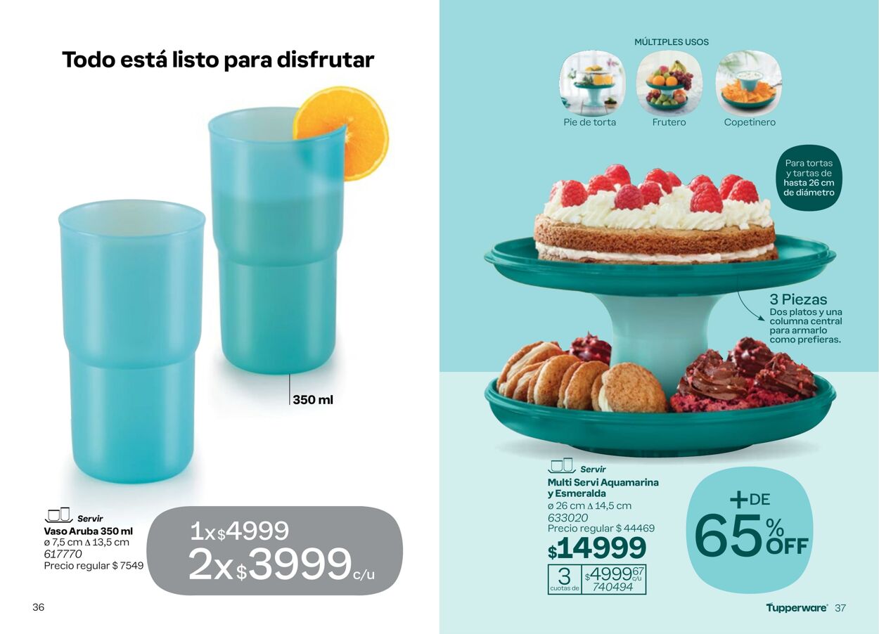 Folleto Tupperware 08.04.2024 - 30.04.2024