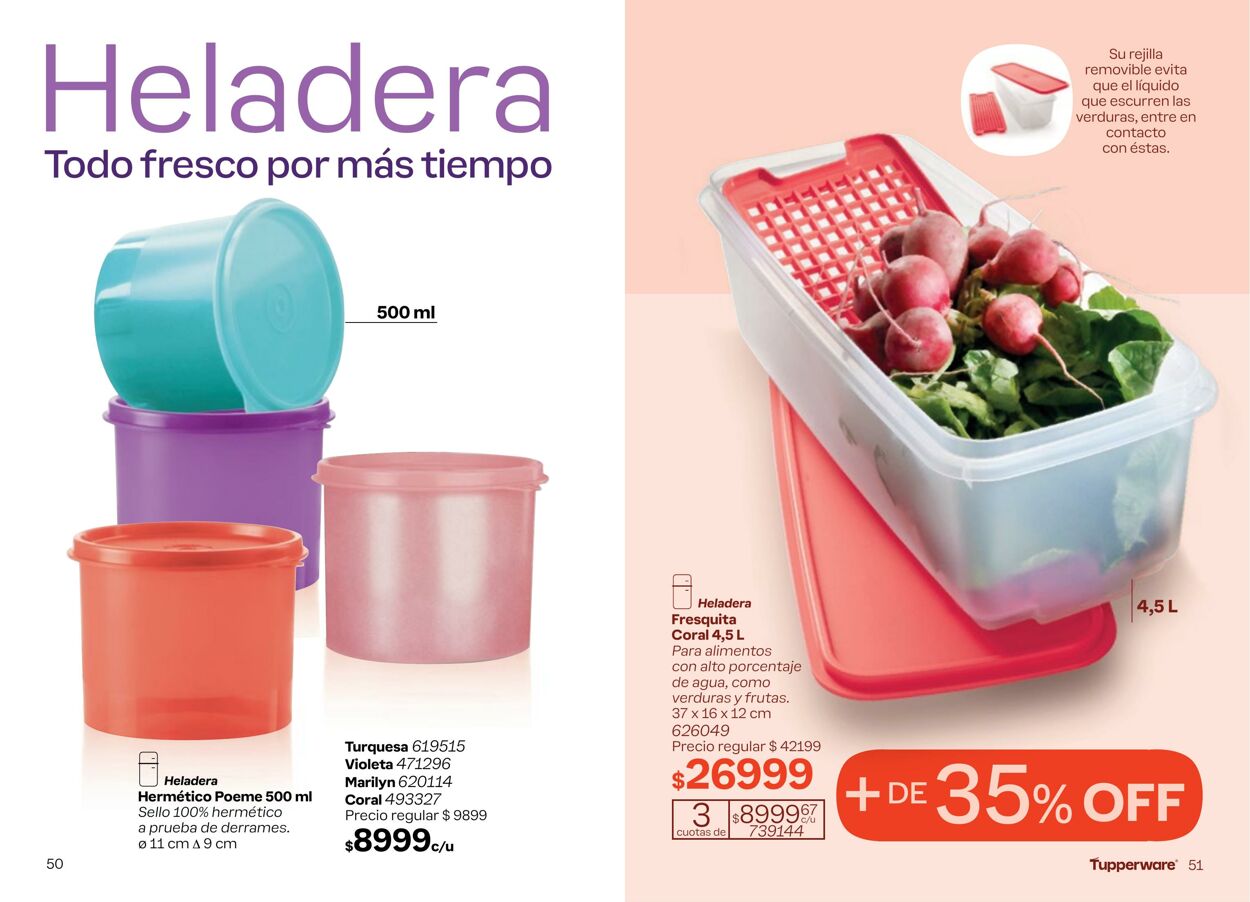 Folleto Tupperware 08.04.2024 - 30.04.2024