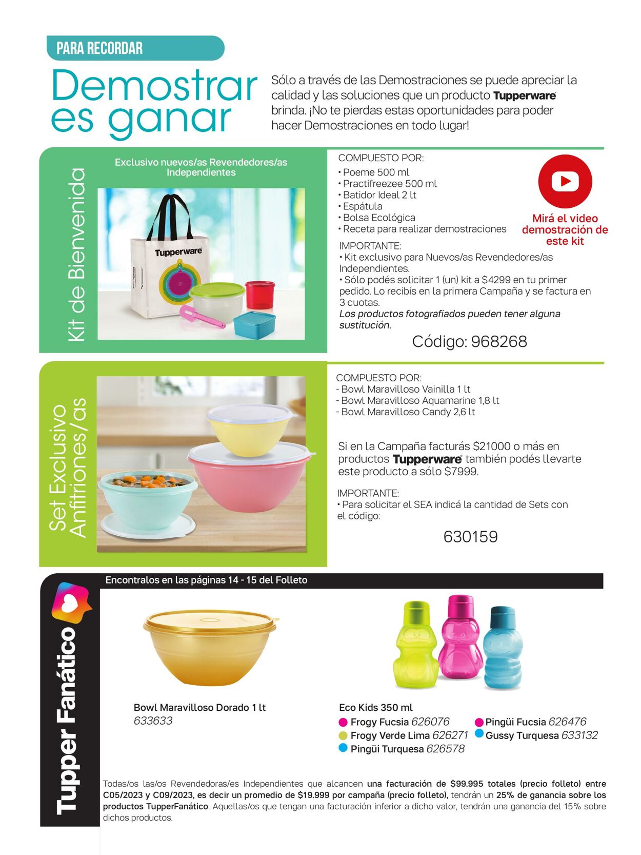 Folleto Tupperware 04.07.2023 - 24.07.2023