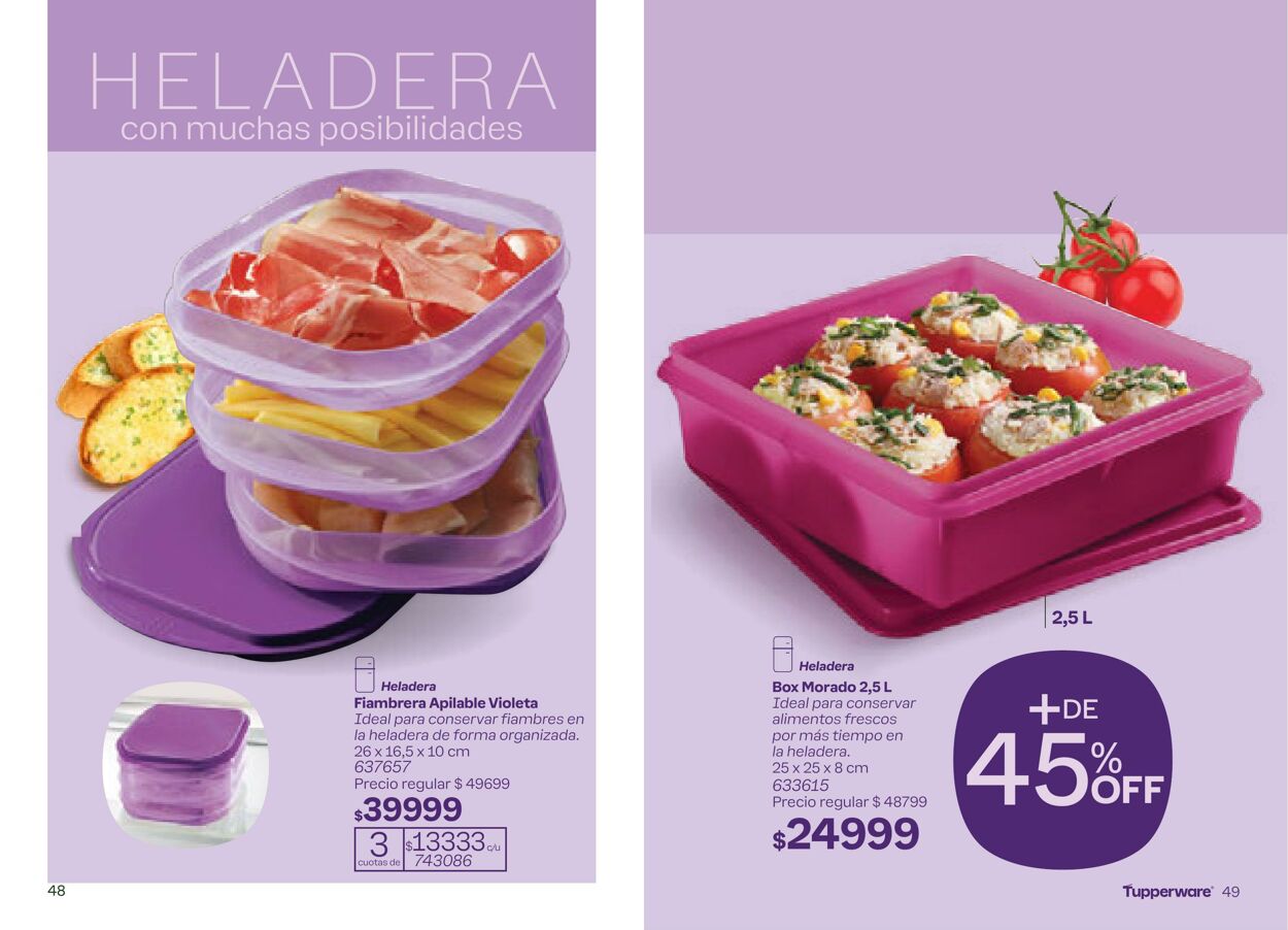 Folleto Tupperware 01.07.2024 - 31.07.2024