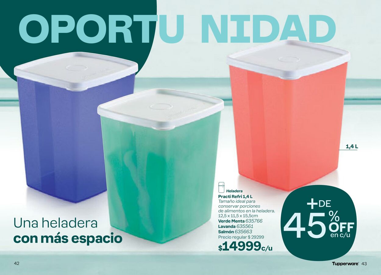 Folleto Tupperware 01.07.2024 - 31.07.2024