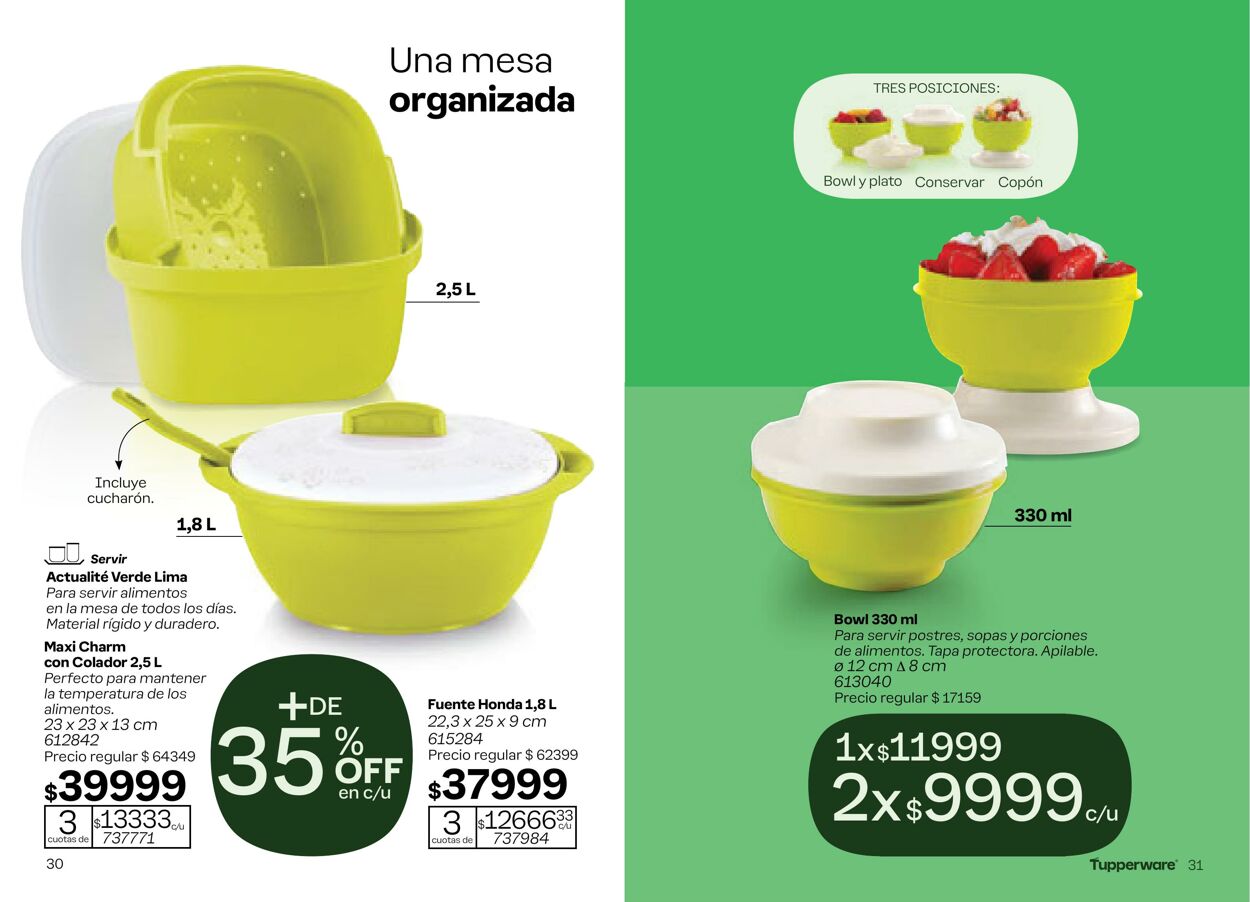 Folleto Tupperware 01.07.2024 - 31.07.2024