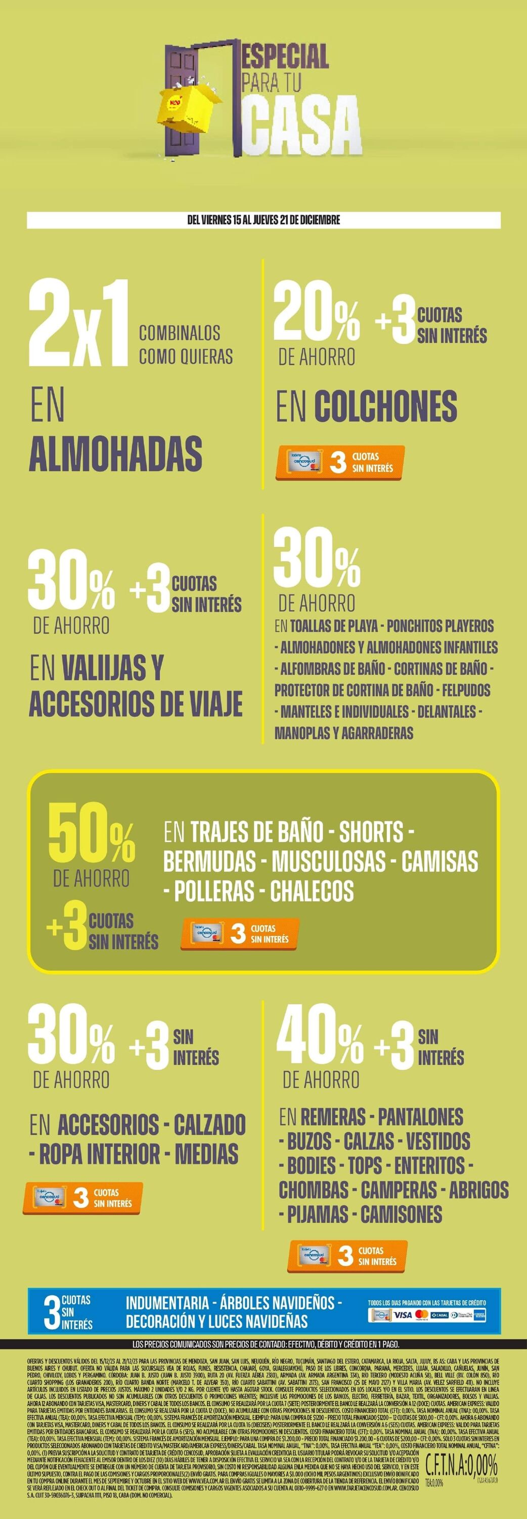 Folleto Vea 15.12.2023 - 19.12.2023