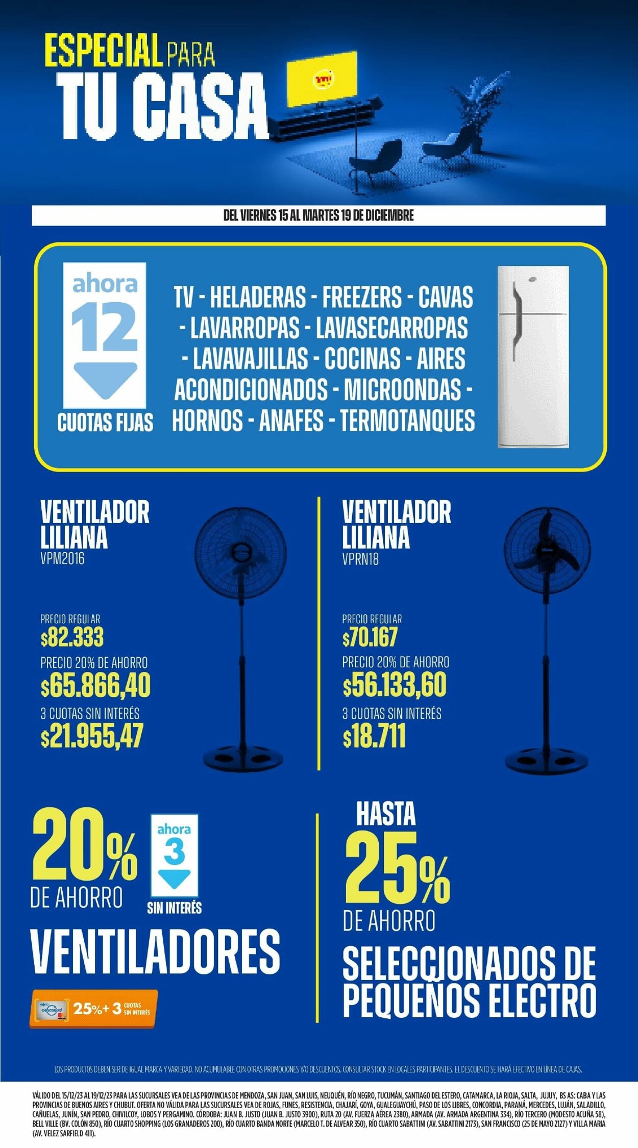 Folleto Vea 15.12.2023 - 19.12.2023