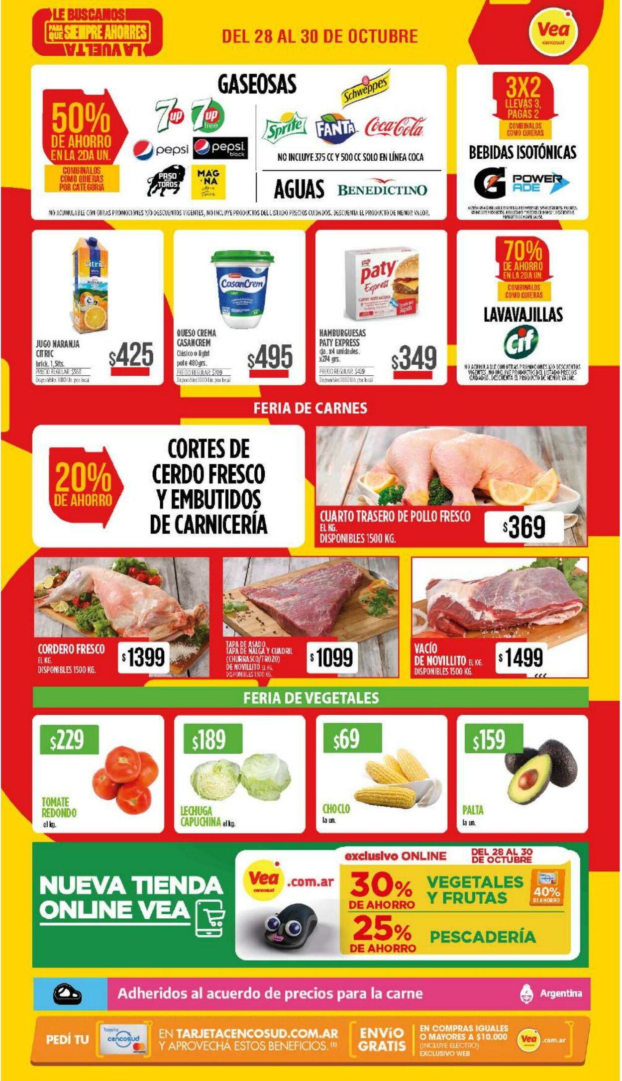 Folleto Vea 28.10.2022 - 30.10.2022