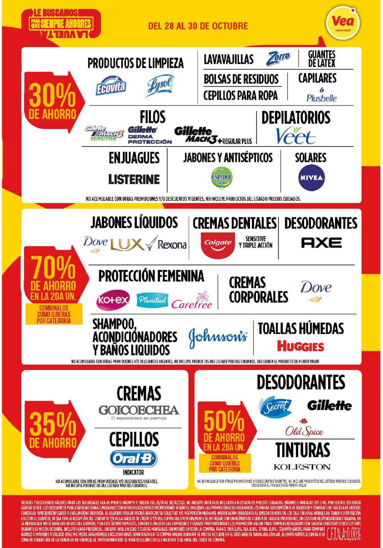 Folleto Vea 28.10.2022 - 30.10.2022