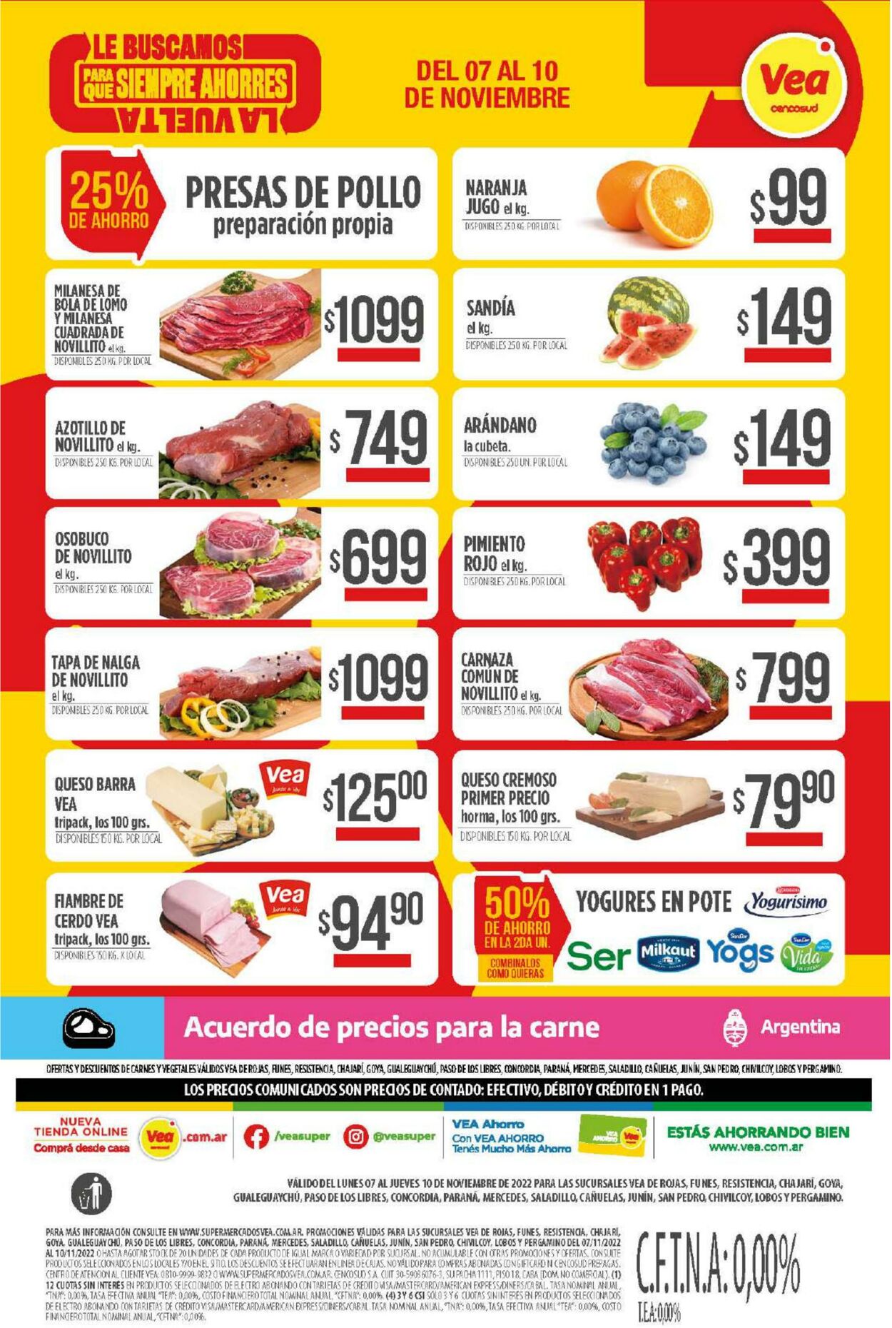 Folleto Vea 07.11.2022 - 10.11.2022