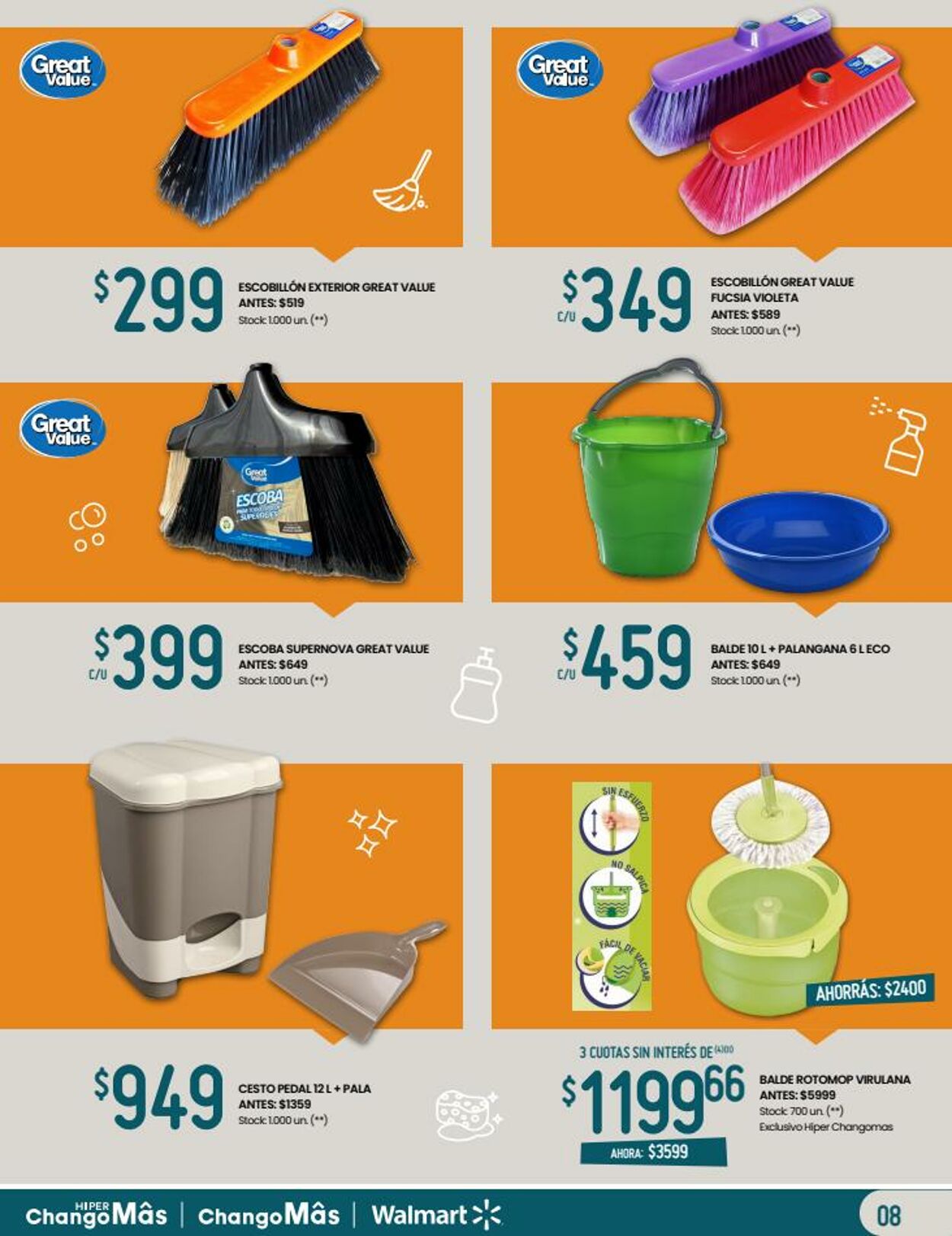 Folleto Walmart 10.03.2022 - 27.03.2022