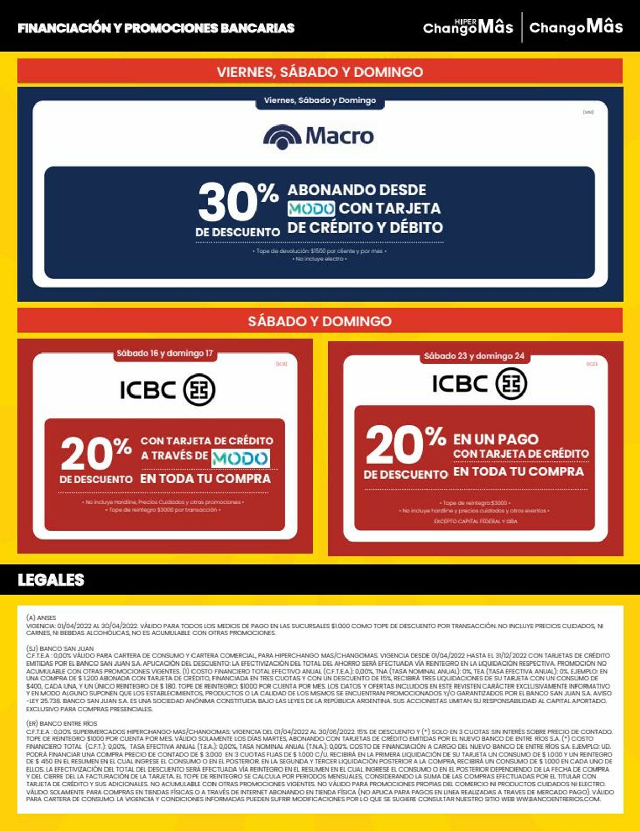 Folleto Walmart 01.04.2022 - 30.04.2022