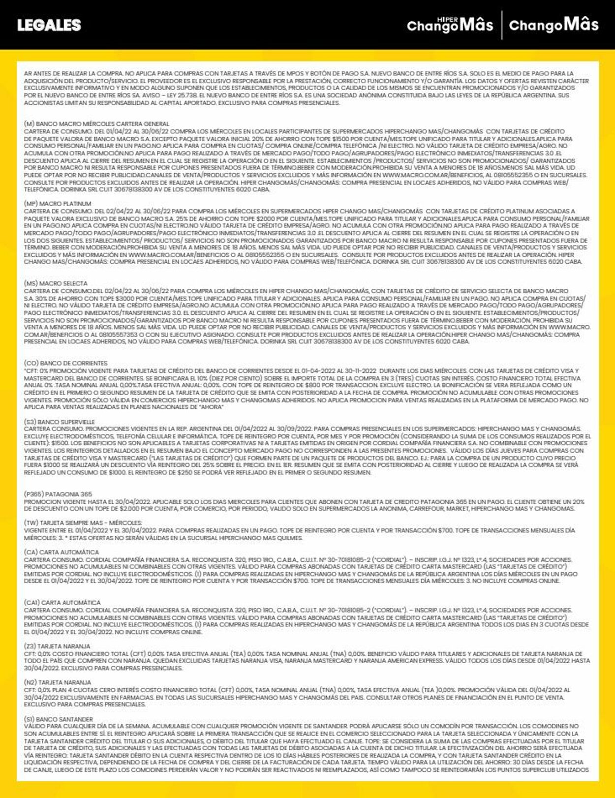 Folleto Walmart 01.04.2022 - 30.04.2022