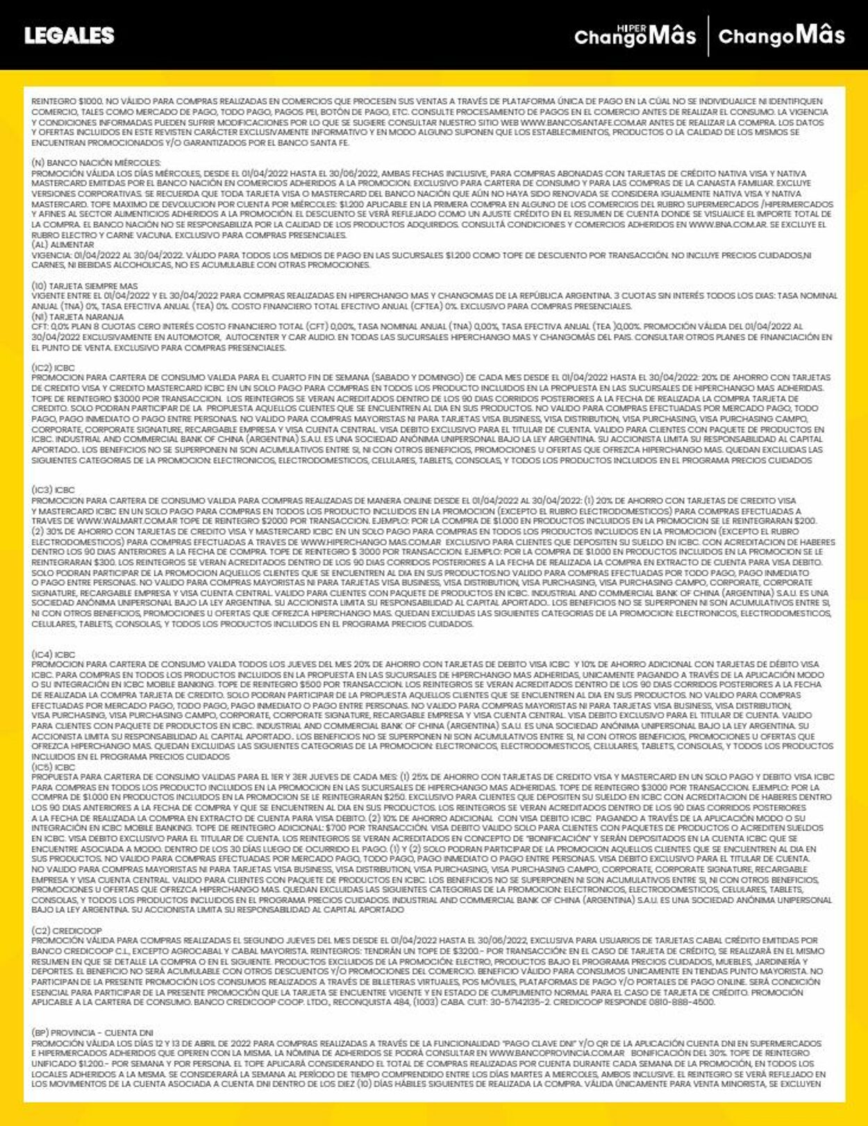 Folleto Walmart 01.04.2022 - 30.04.2022