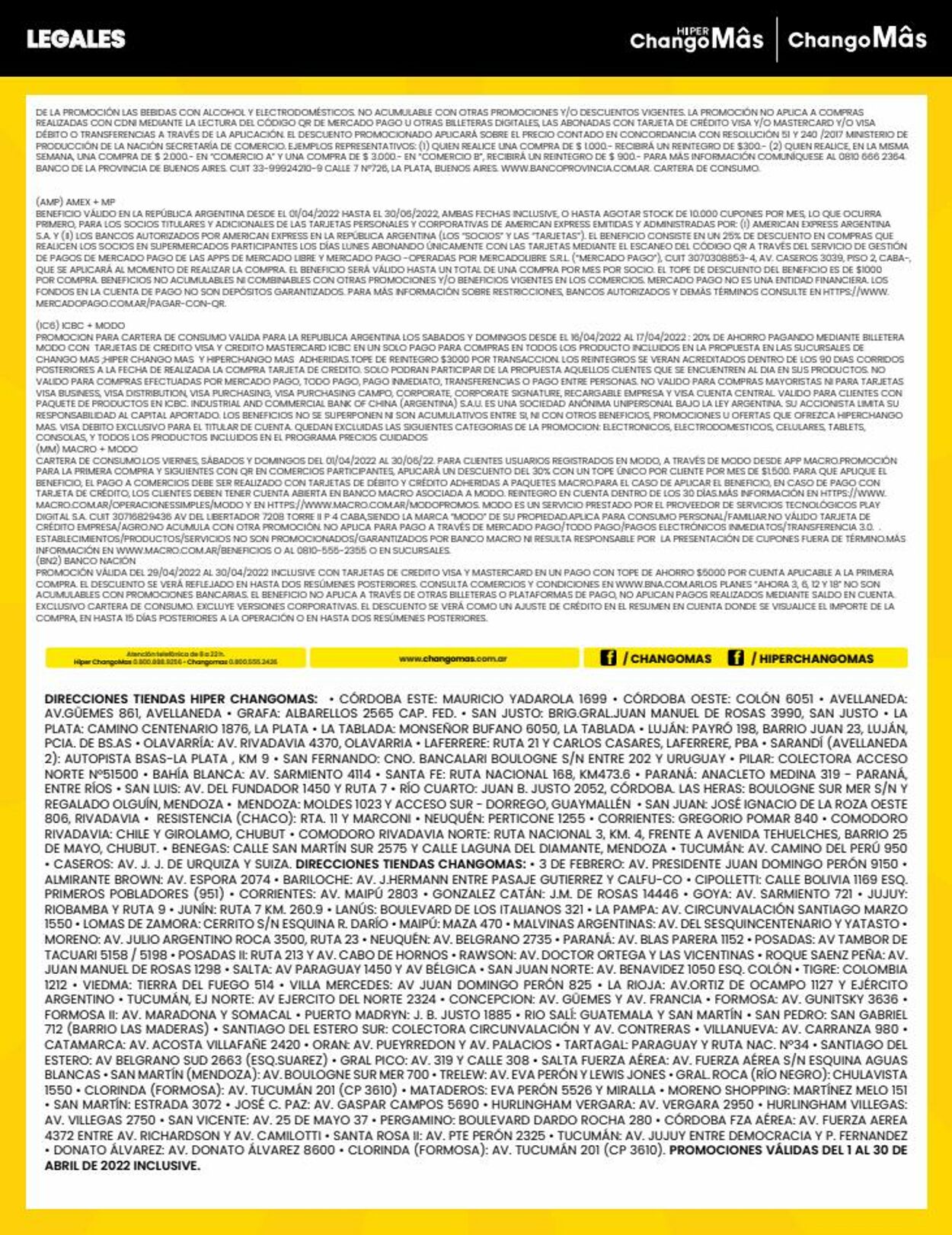 Folleto Walmart 01.04.2022 - 30.04.2022