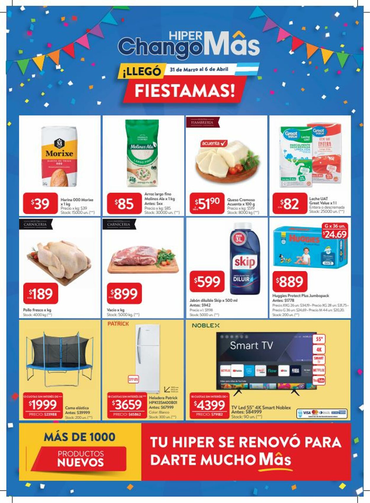 Folleto Walmart 31.03.2022 - 06.04.2022
