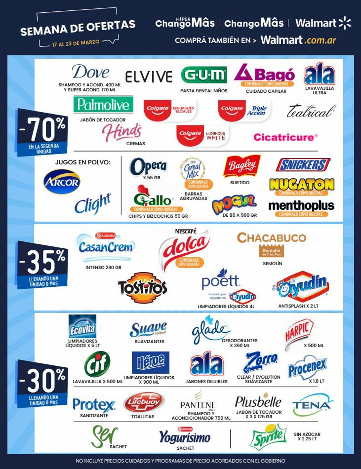 Folleto Walmart 17.03.2022 - 23.03.2022