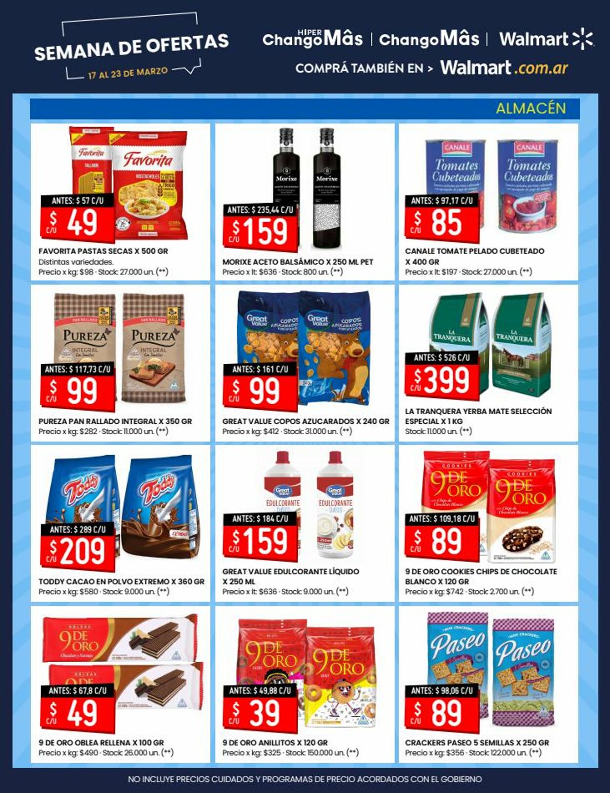 Folleto Walmart 17.03.2022 - 23.03.2022
