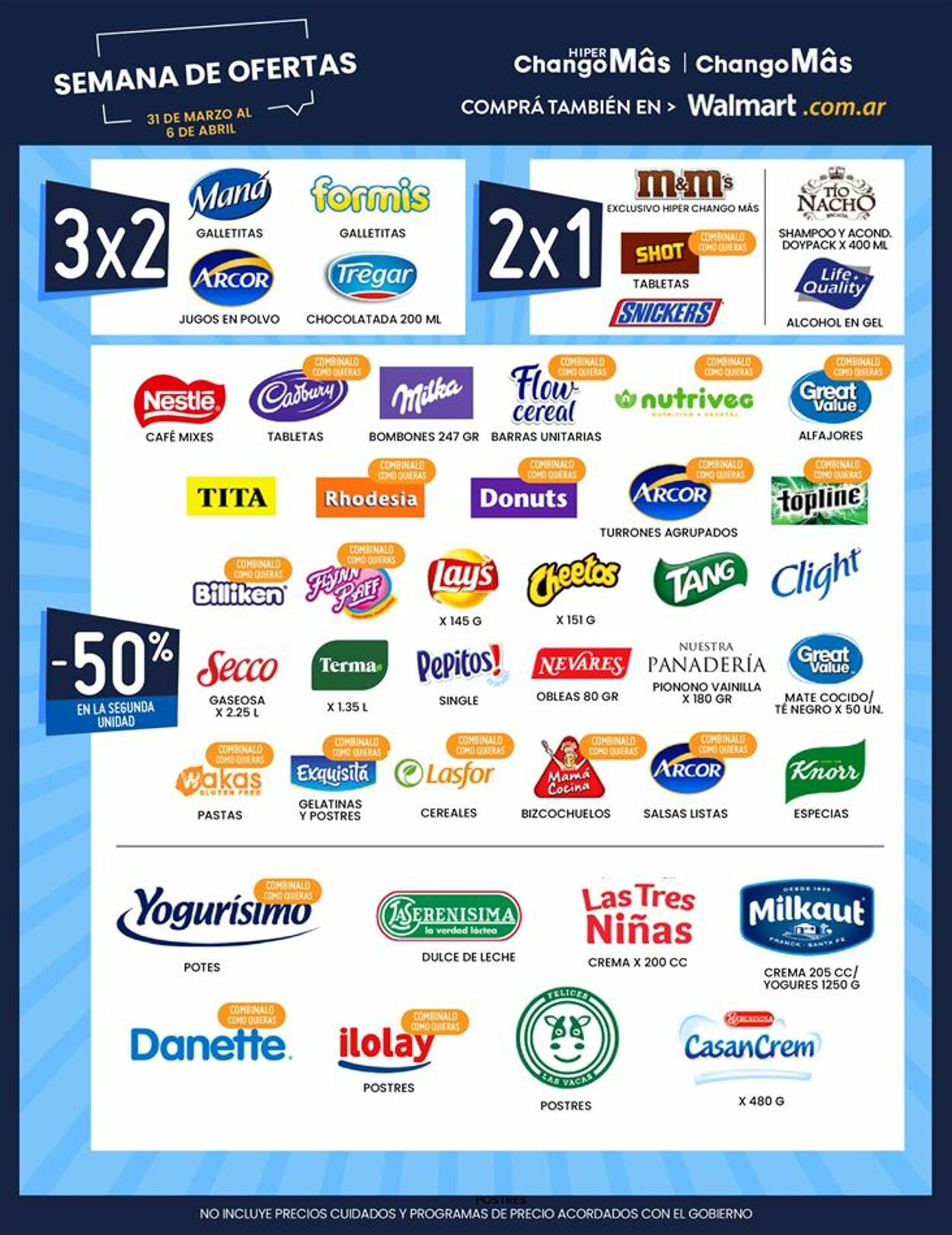 Folleto Walmart 31.03.2022 - 06.04.2022