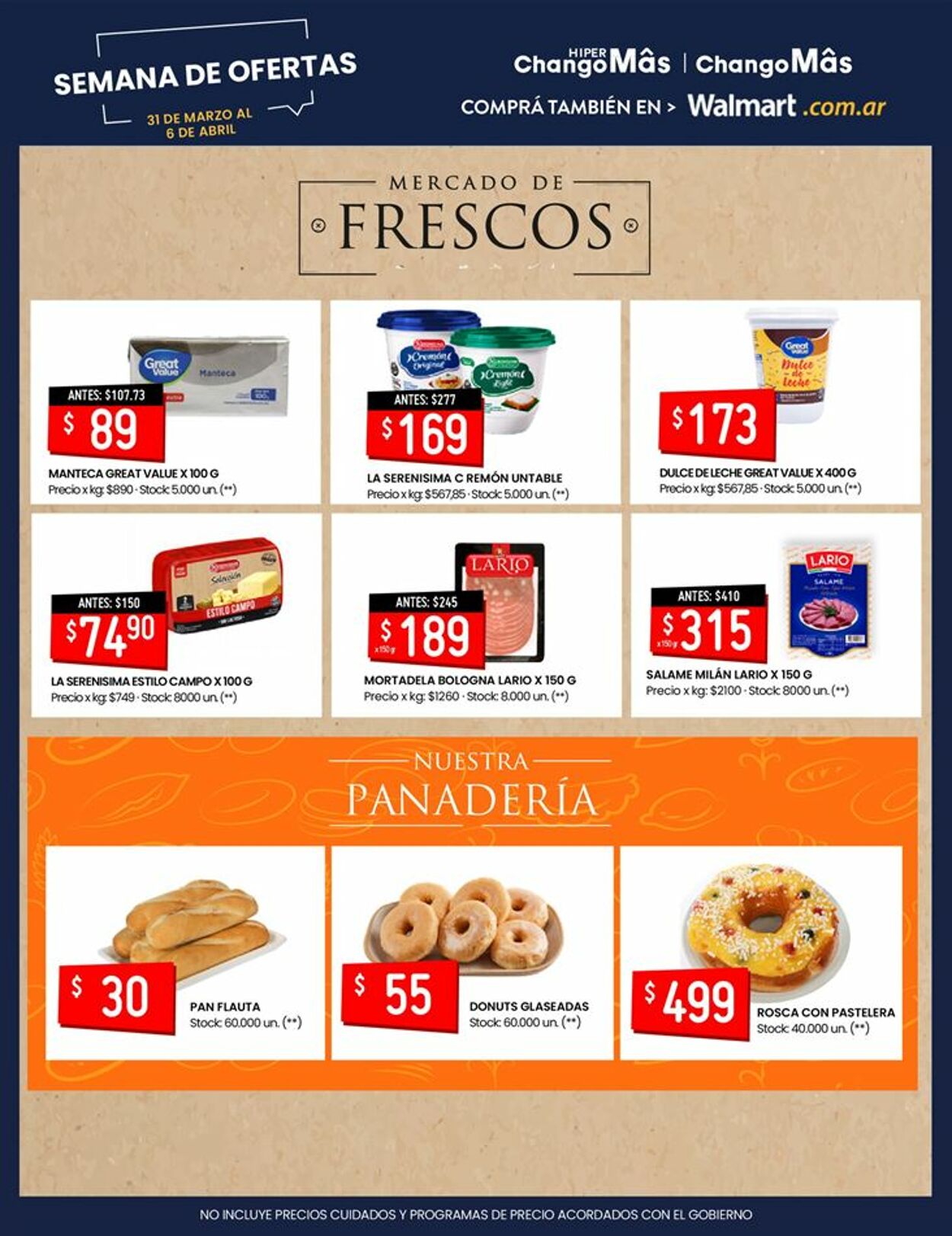 Folleto Walmart 31.03.2022 - 06.04.2022