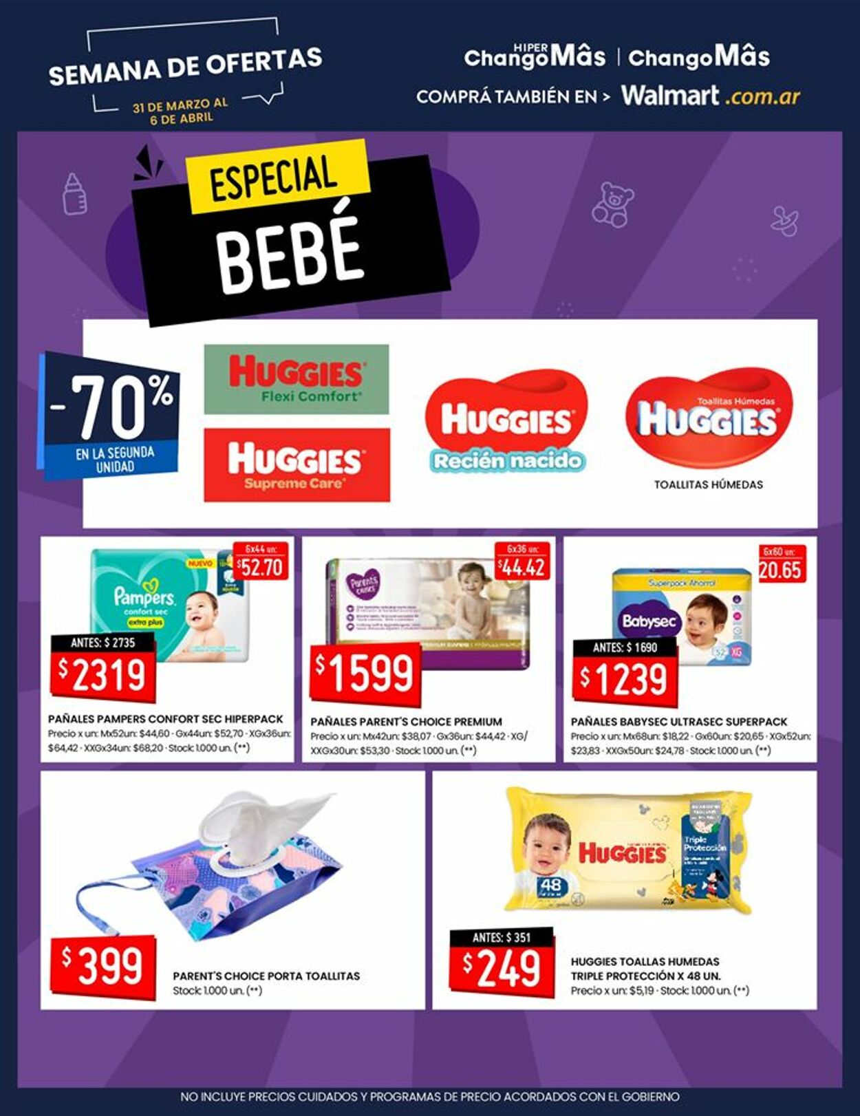 Folleto Walmart 31.03.2022 - 06.04.2022