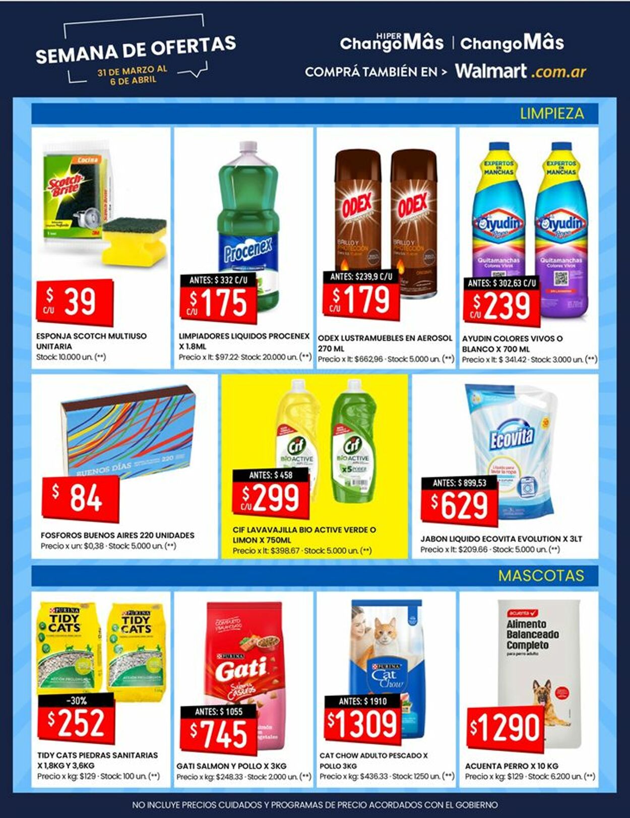 Folleto Walmart 31.03.2022 - 06.04.2022