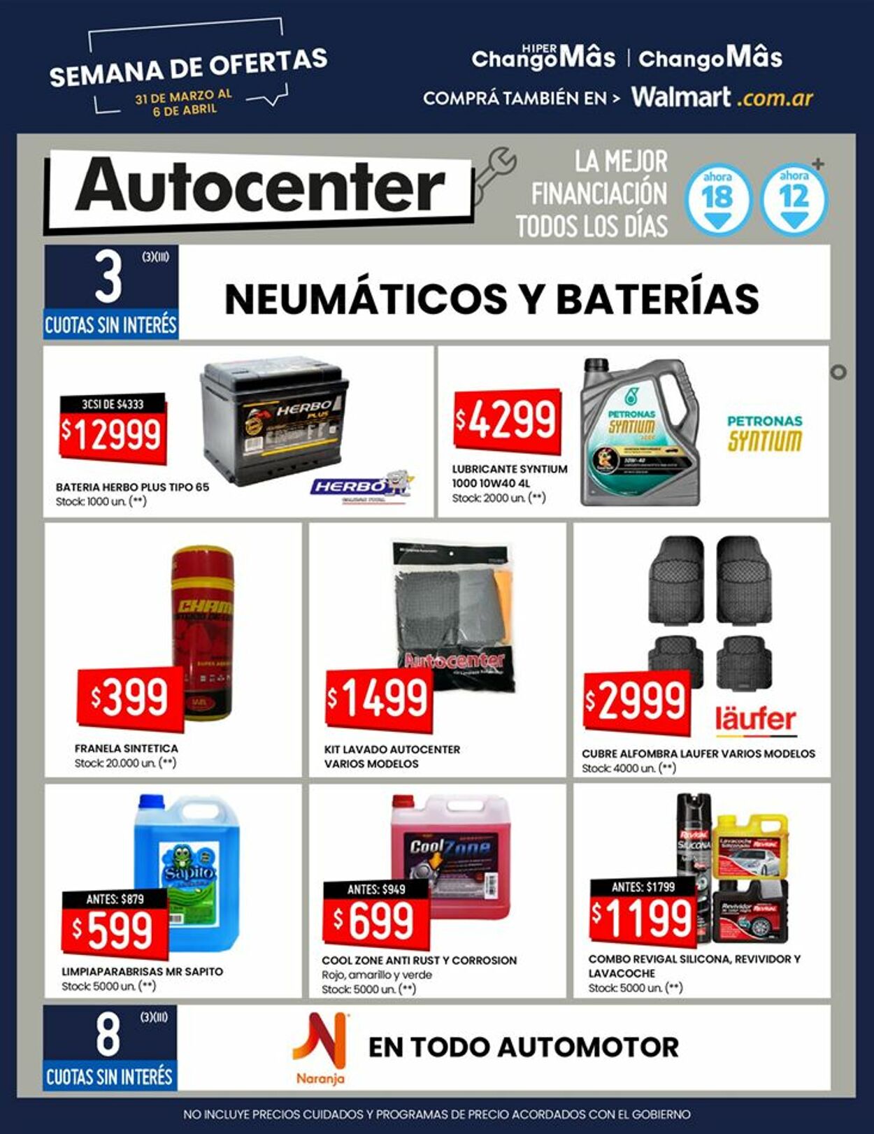 Folleto Walmart 31.03.2022 - 06.04.2022