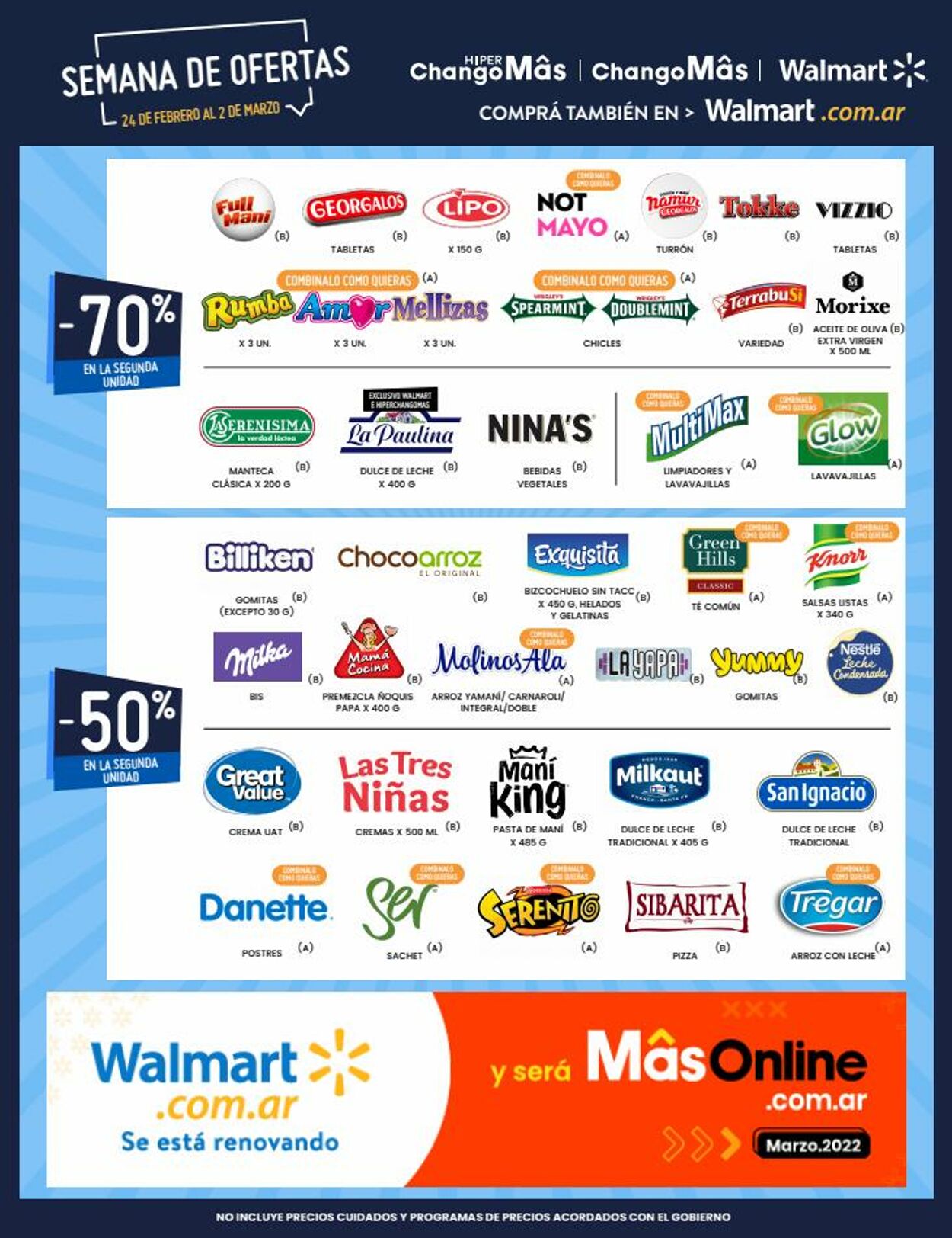 Folleto Walmart 24.02.2022 - 02.03.2022