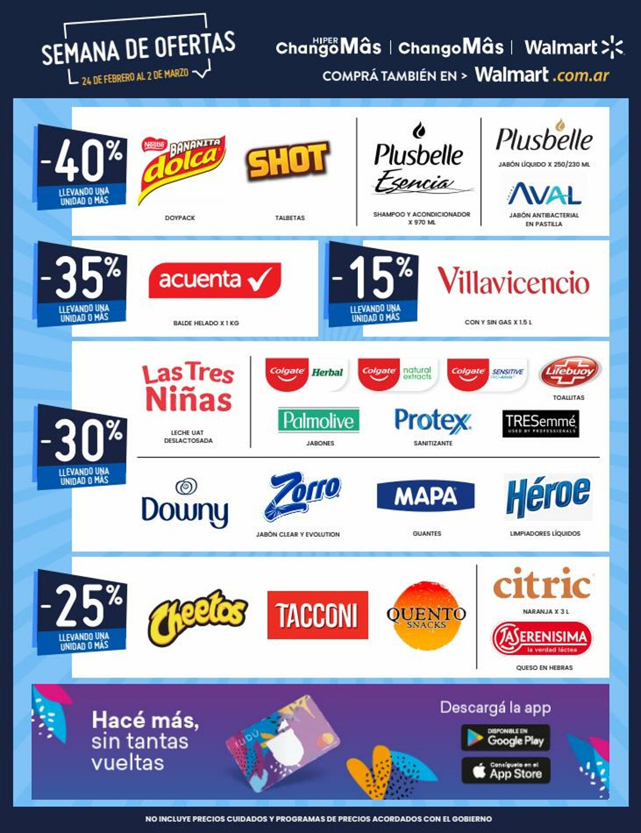 Folleto Walmart 24.02.2022 - 02.03.2022