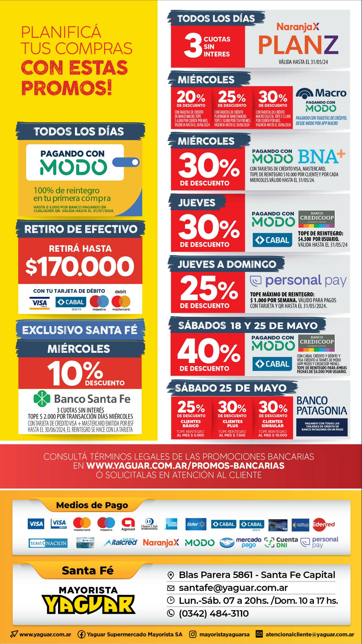 Folleto Yaguar 20.05.2024 - 26.05.2024