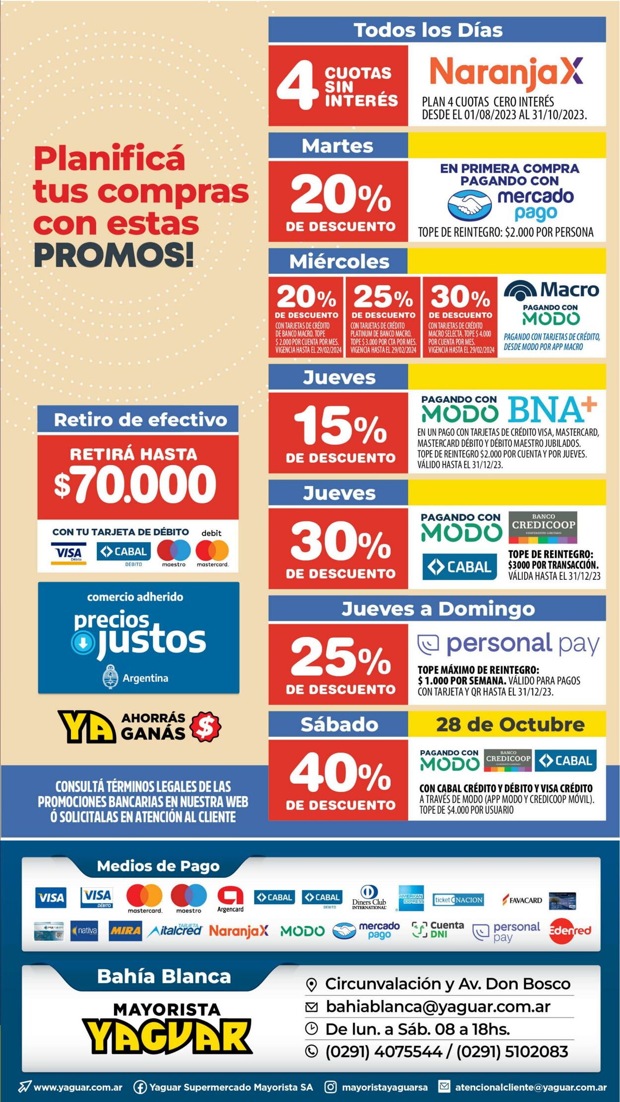 Folleto Yaguar 23.10.2023 - 29.10.2023