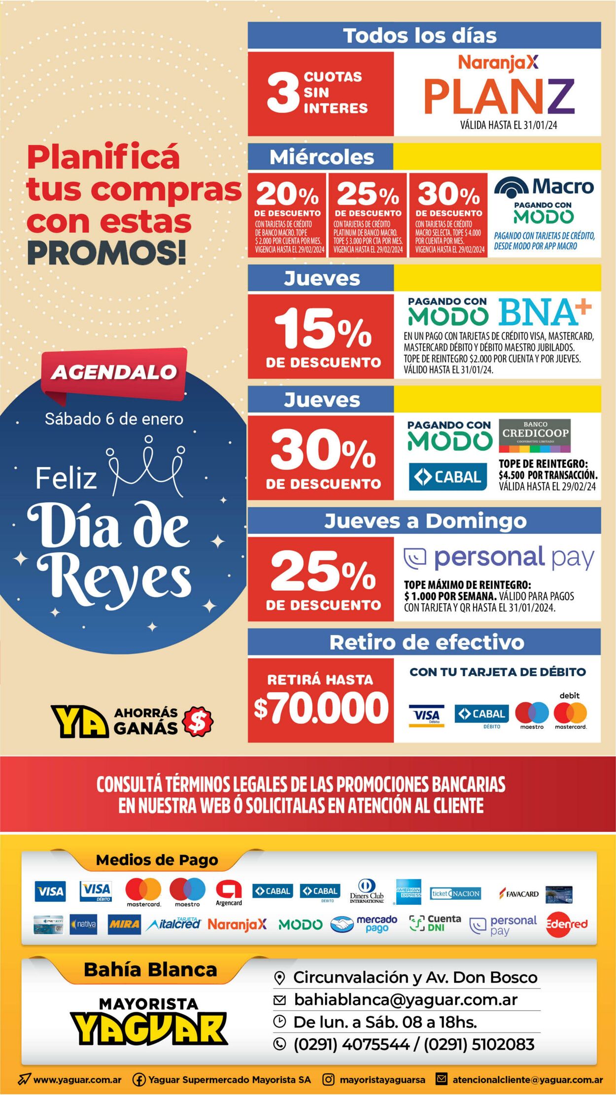 Folleto Yaguar 01.01.2024 - 07.01.2024