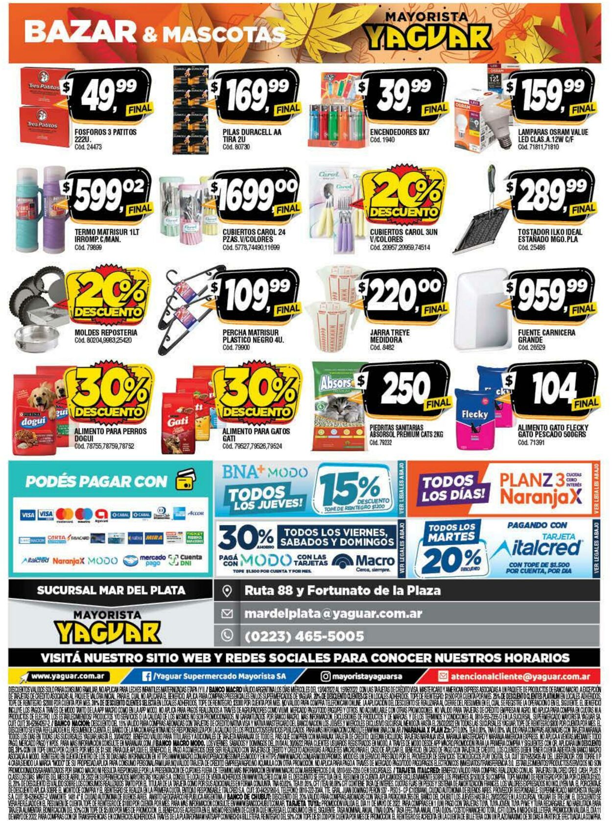 Folleto Yaguar 15.05.2023 - 21.05.2023