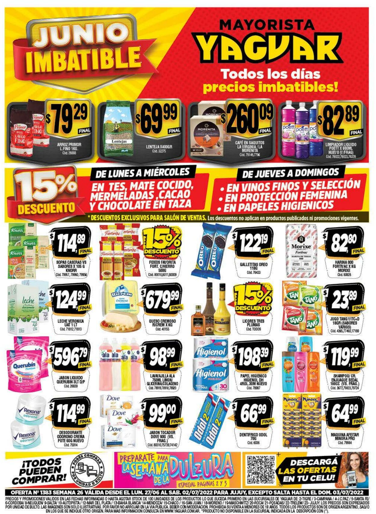 Folleto Yaguar 26.06.2023 - 02.07.2023