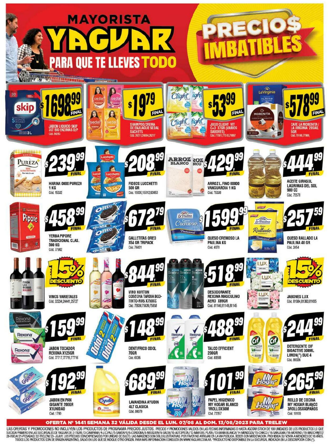 Folleto Yaguar 07.08.2023 - 13.08.2023