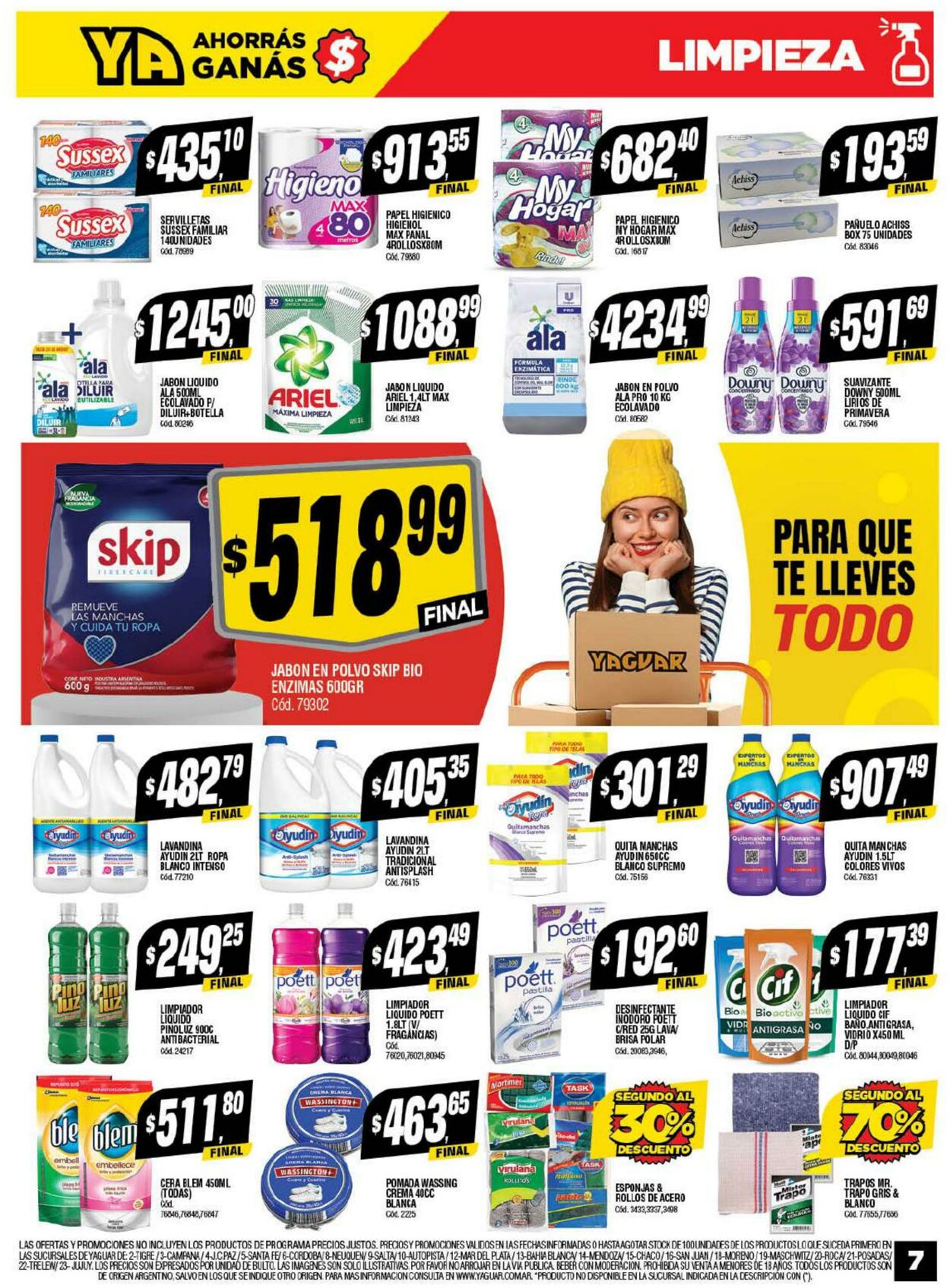 Folleto Yaguar 07.08.2023 - 13.08.2023